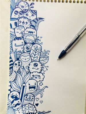 Doodle Art: Things to Draw When Boredom Strikes and the Easy Way to Go