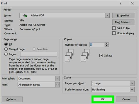 how to print a word doc: the art of choosing the right printer settings